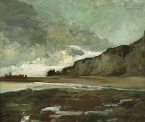 Le falesie a Dieppe da Jacques Emile Blanche